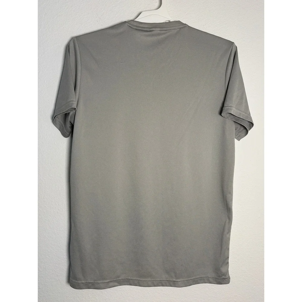 Adidas‎ Climalite Mens Medium Grey Short Sleeve Performance Athletic T-Shirt